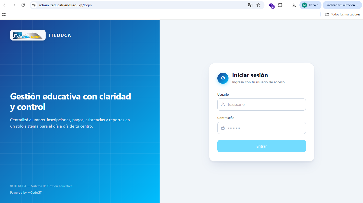Sistema ITEDUCA